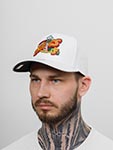 Бейсболка MITCHELL NESS арт. HHSS5460-SSUYYPPPWHIT Seattle Supersonics NBA (белый)